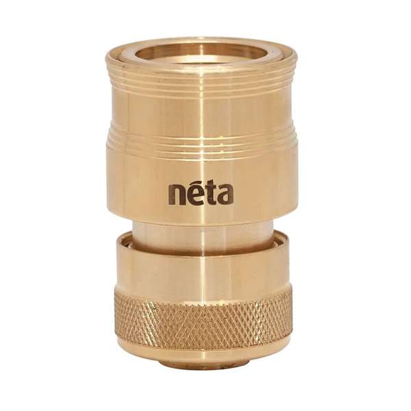 Neta Brass EZ Hose Connector 18mm