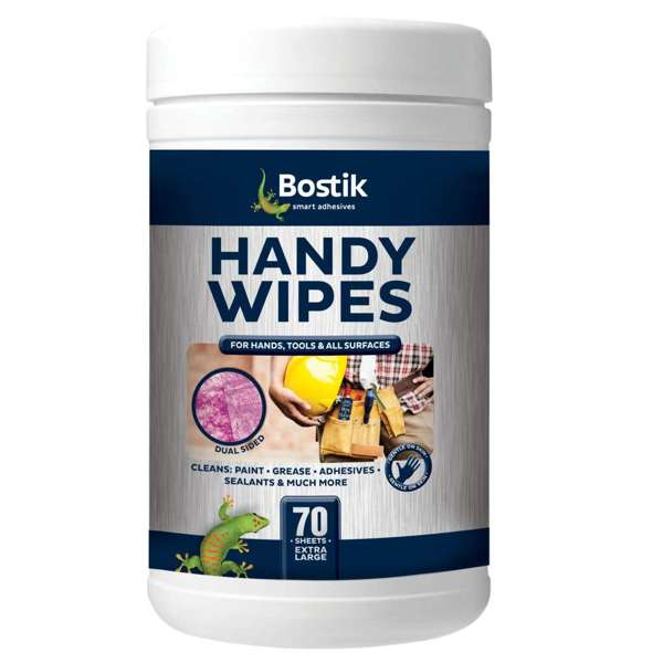 Bostik Handy Wipes - 70 Pack