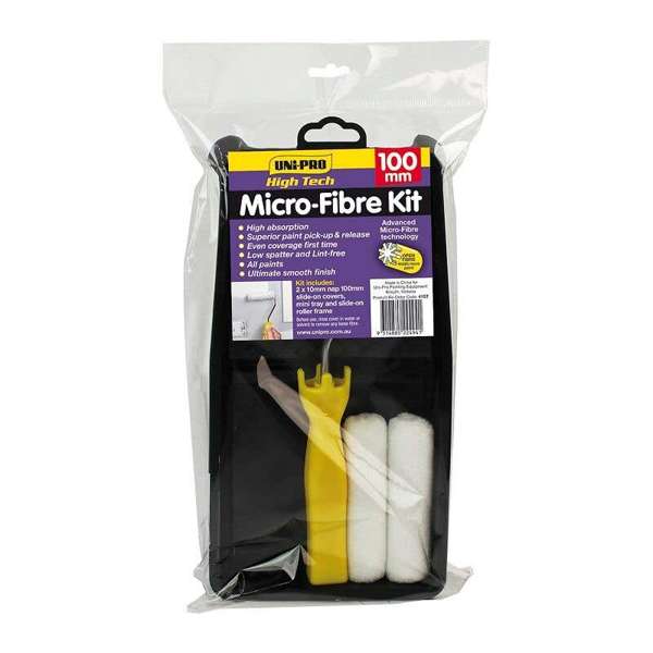 Uni-Pro Micro-Fibre Roller Kit 100mm