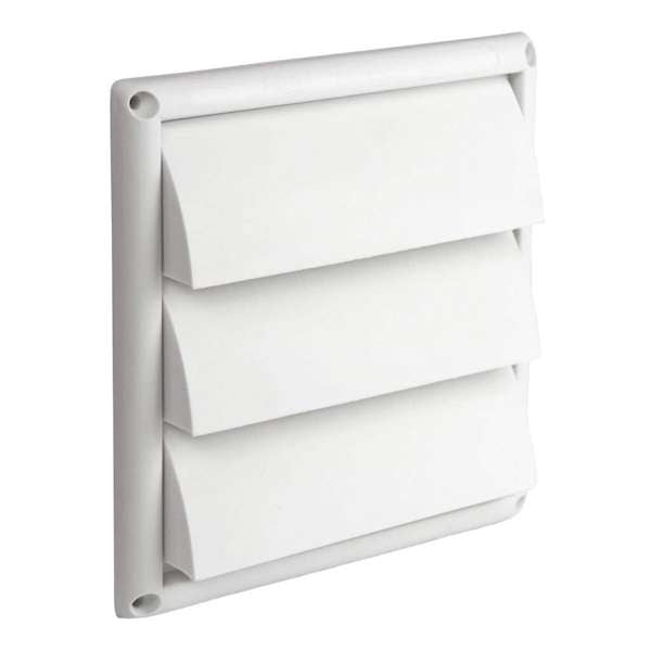 Deflecto Fixed Louvre Wall Vent Plastic 150mm