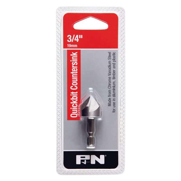 P&N Quickbit Countersink Rose Head CRV 3/4"