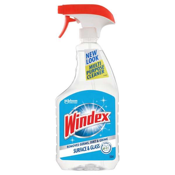 Windex Surface & Glass Multi-Purpose Cleaner Floral 750ml