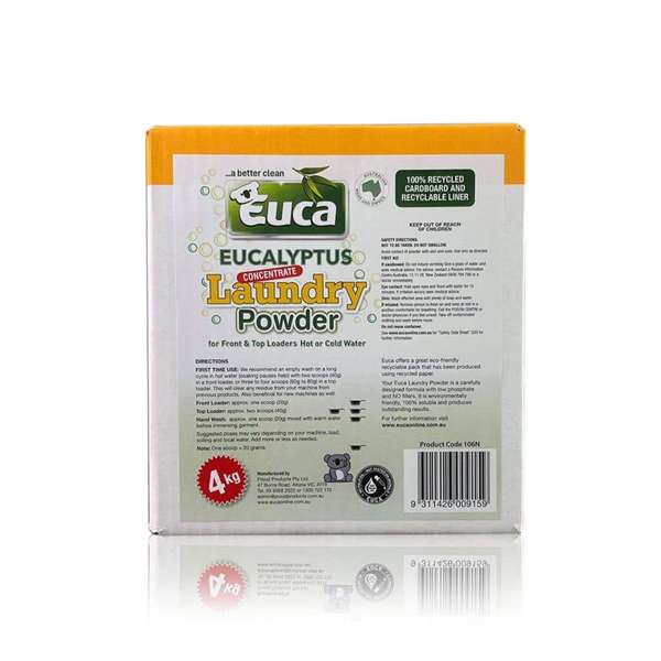 Euca Eucalyptus Laundry Powder 4kg