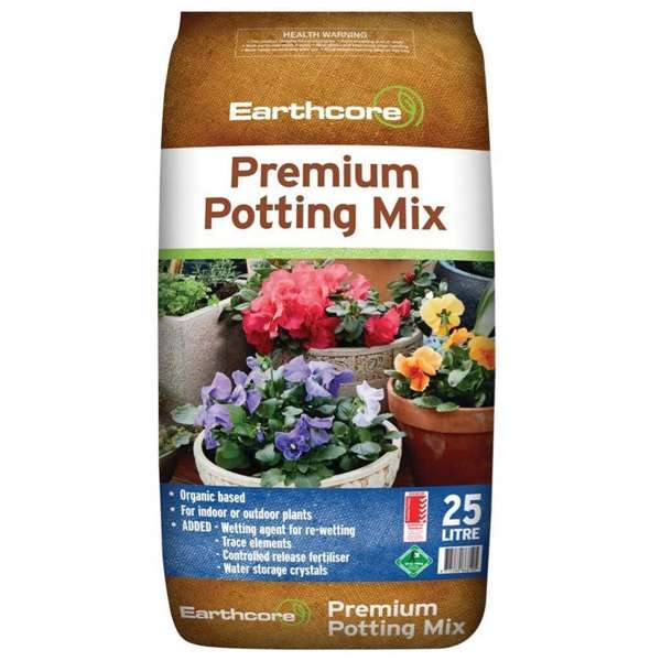 Earthcore Premium Potting Mix 25L