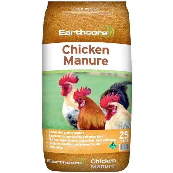 Earthcore Chicken Manure 25L