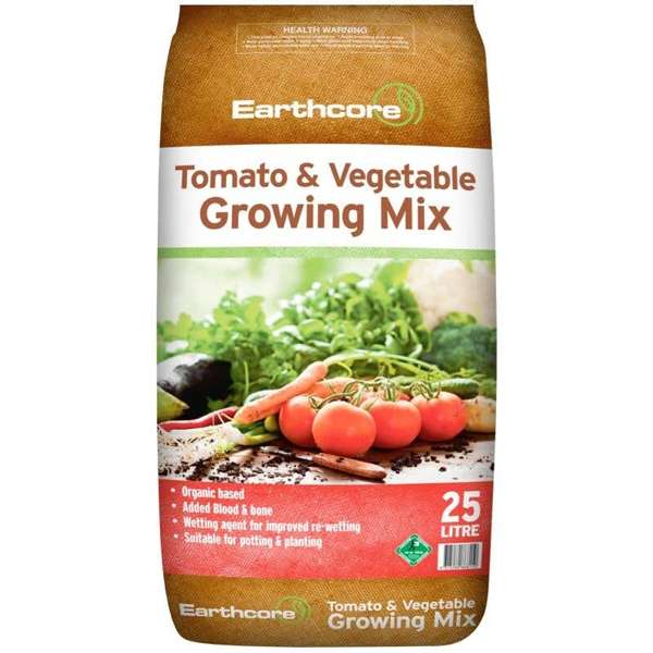 Earthcore Tomato & Vegetable Growing Mix 25L