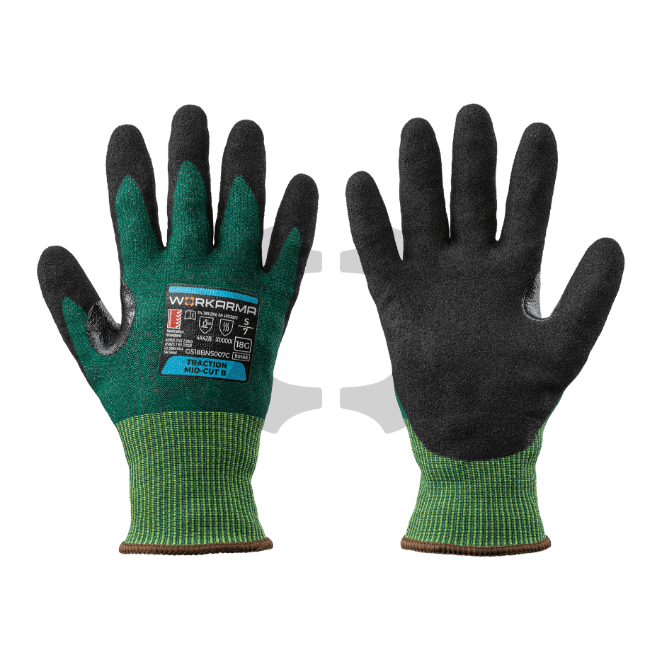 WorkArma Cut Resistant Glove Traction Mid
