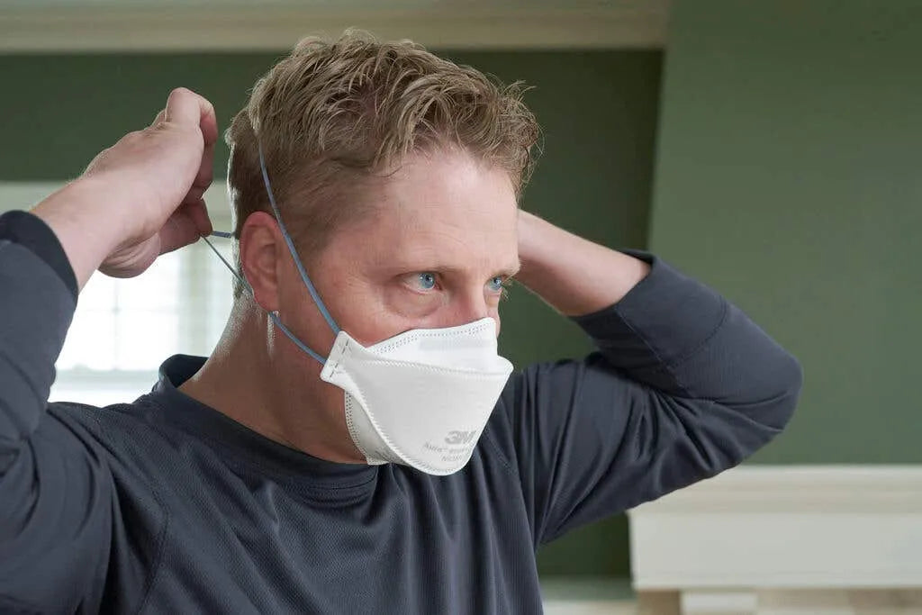 3M Aura P2 DIY Respirator Mask Flat Fold - 3 Pack