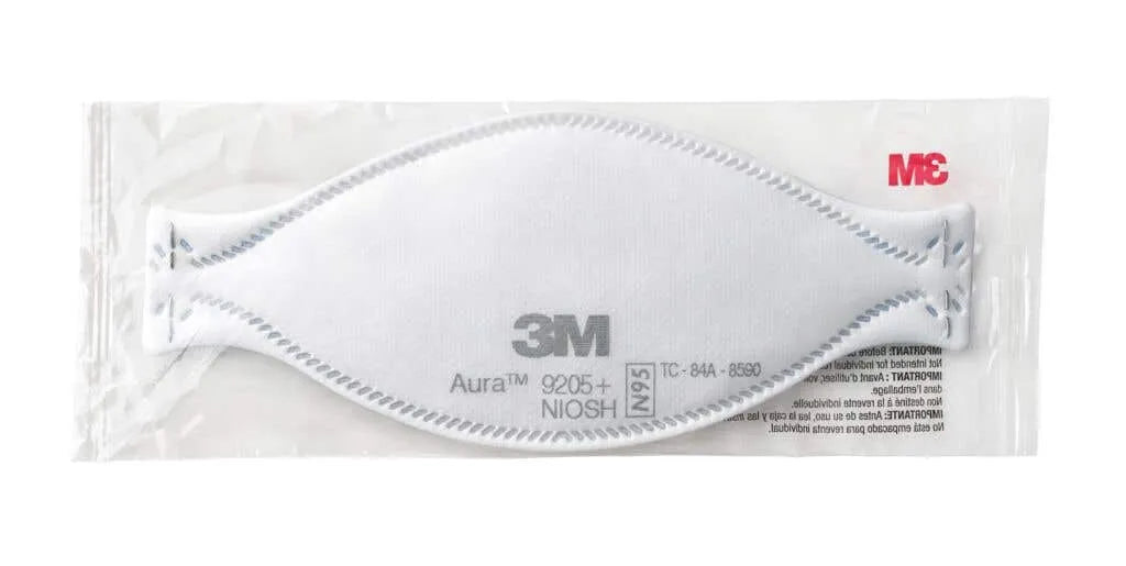 3M Aura P2 DIY Respirator Mask Flat Fold - 3 Pack