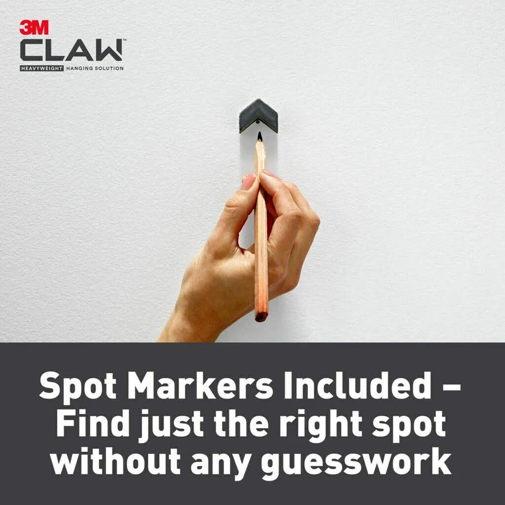 3M Claw Drywall Picture 4 Hanger with Temporary Spot Marker 11kg