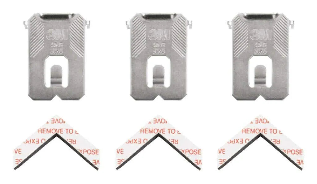 3M Claw Drywall Picture Hanger 20kg - 3 Pack