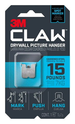 3M Claw Picture Hanger 1 Hgr/Mkr 7kg