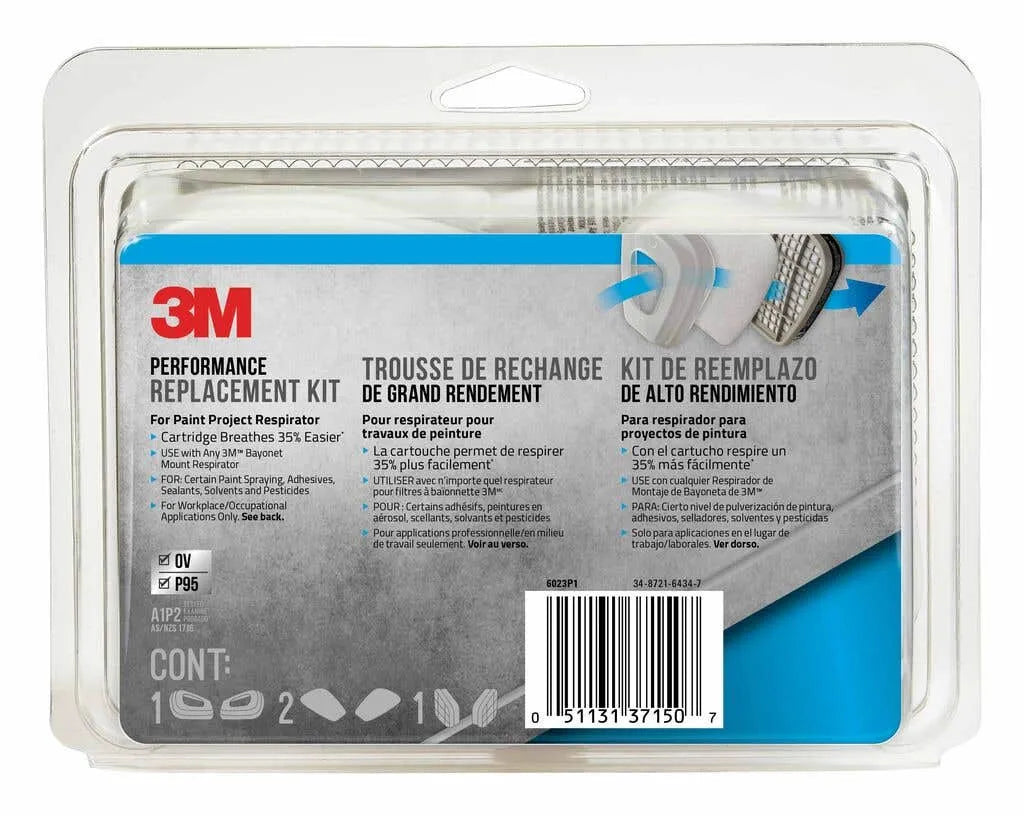 3M Paint Reusable Replacement Kit Face Mask