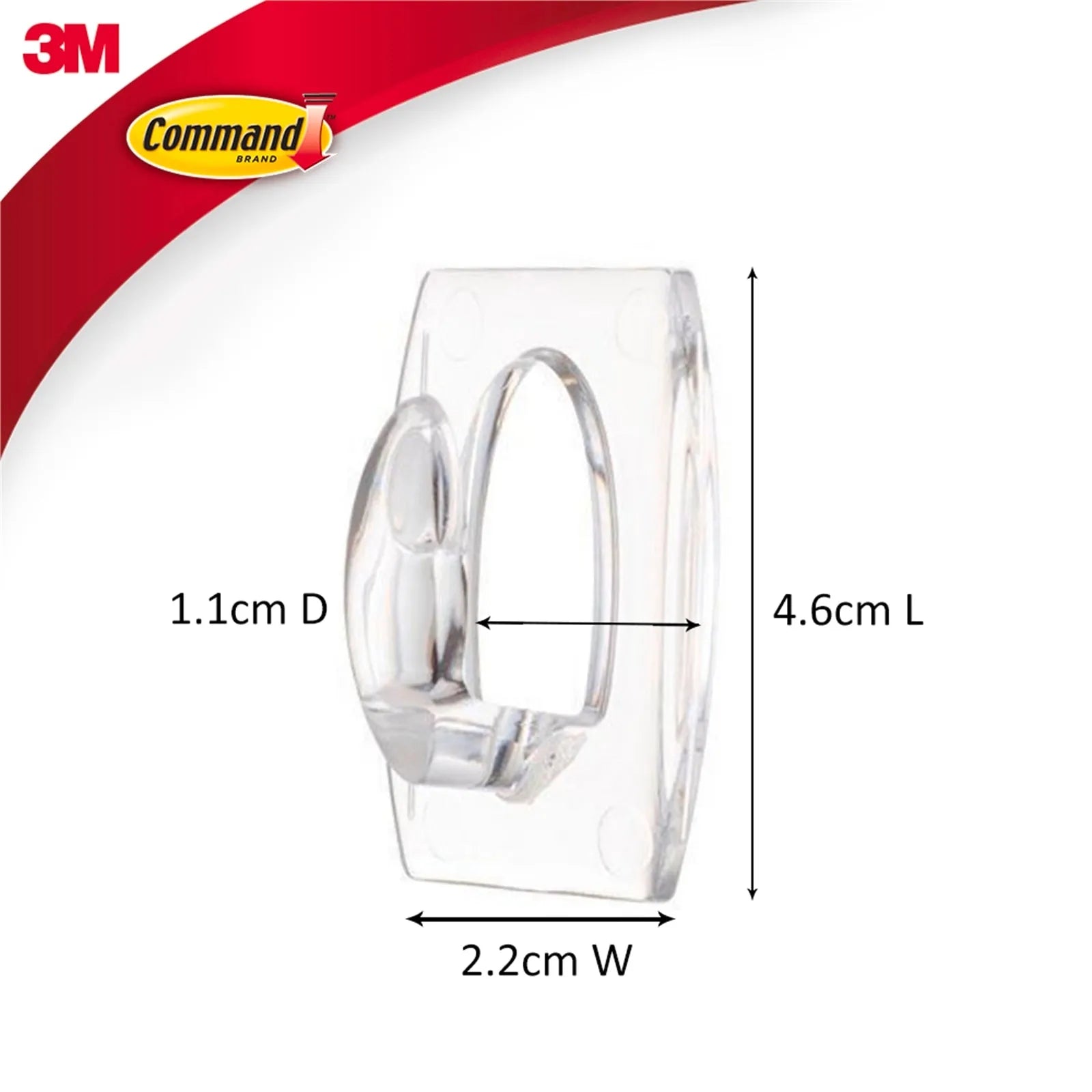 3M R-1 Miniature Suction Hooks 6pk