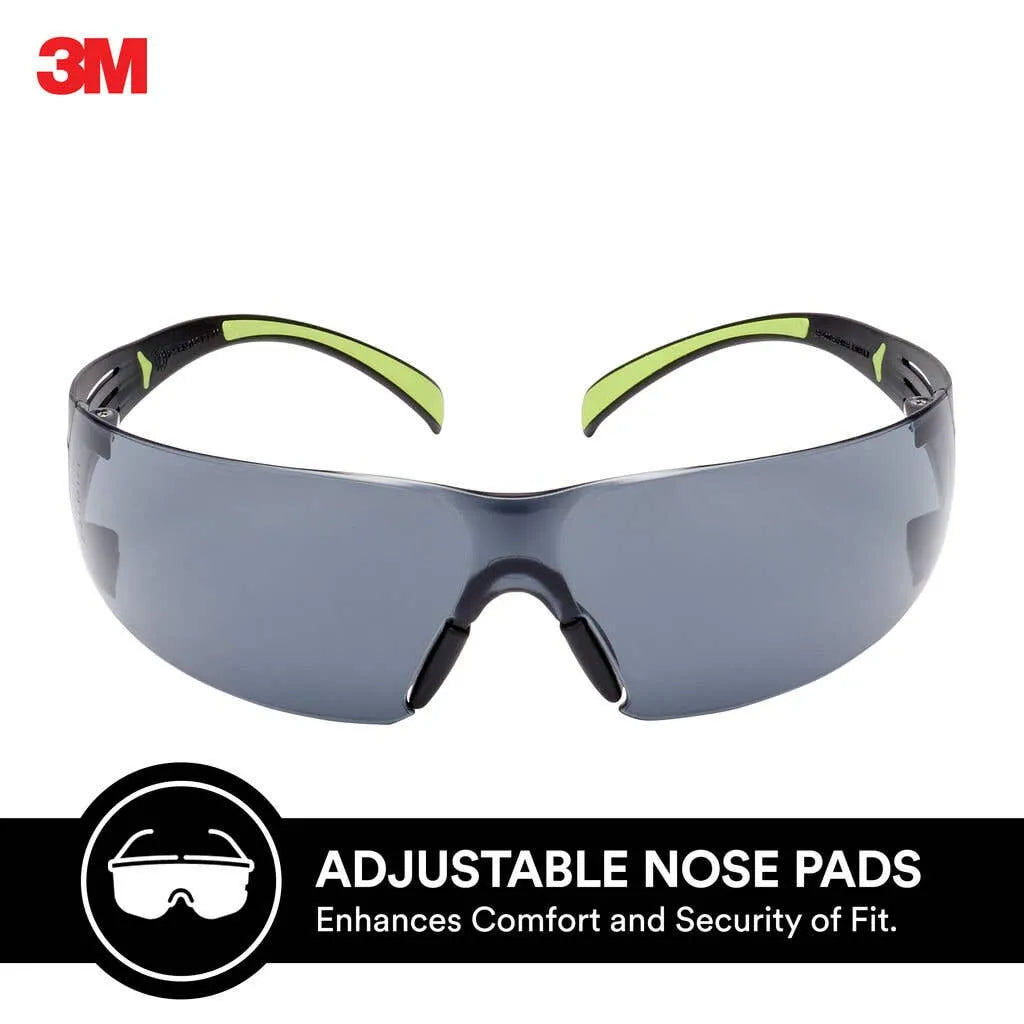 3M SecureFit 400 Series Safety Glasses Grey Lens