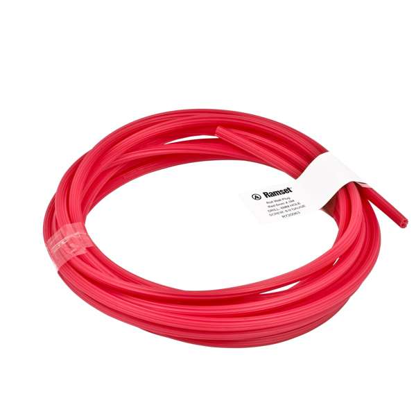 Ramset Wall Plug Spaghetti Red 6mm x 5M