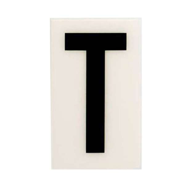 Sandleford 85mm White Self Adhesive House Letter T