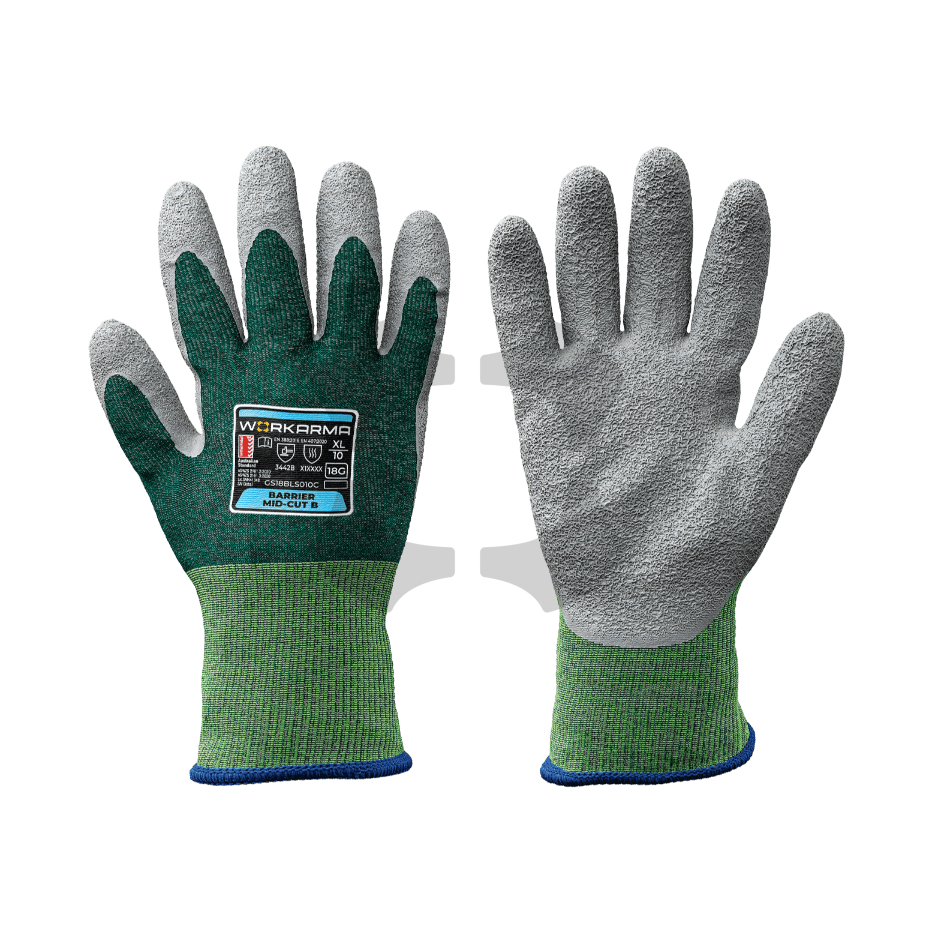WorkArma Cut Resistant Glove Barrier Mid