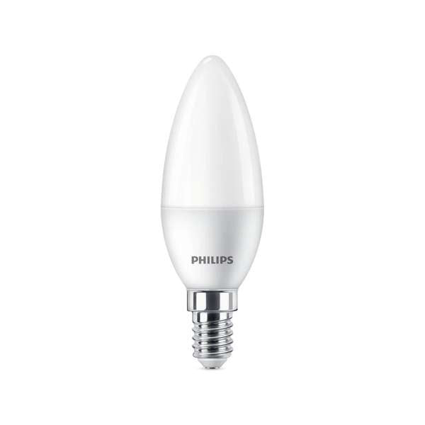 Philips Globe LED Candle 5W SES 470LM Warm White - 2 Pack