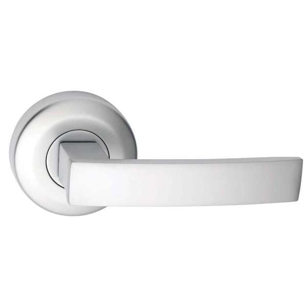 Gainsborough Angular Dummy Lever in Satin Chrome