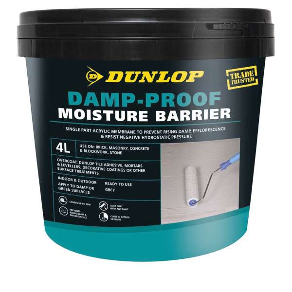 Dunlop Damp-Proof Moisture Barrier Grey 4L