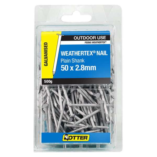 Otter Weathertex Nail Galvanised 50 x 2.8mm 500g