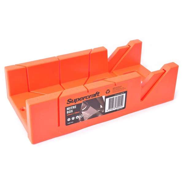 Supercraft Plastic Mitre Box 300mm x 100mm