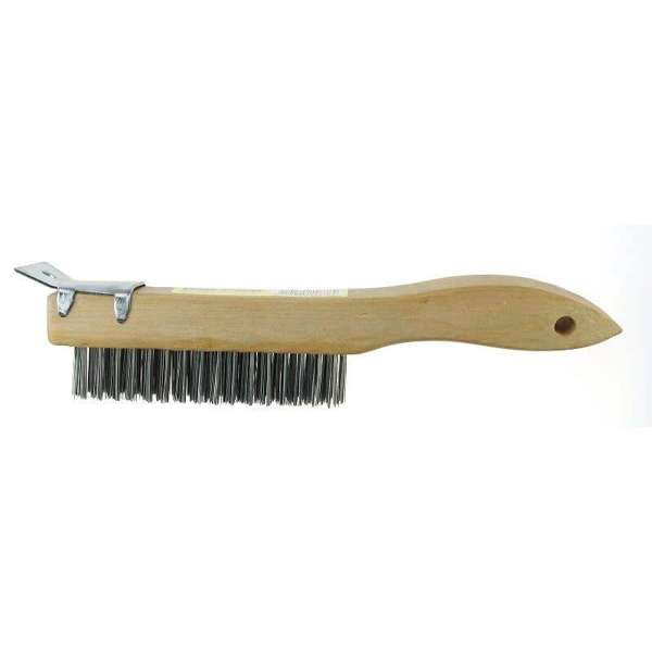 Uni-Pro Wire Brush with Metal Scraper