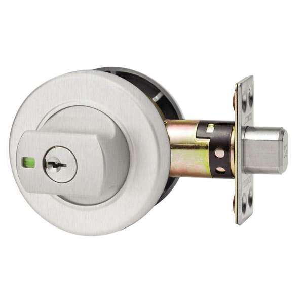 Lockwood Paradigm 005 Double Cylinder Deadbolt Round Brushed Satin Chrome