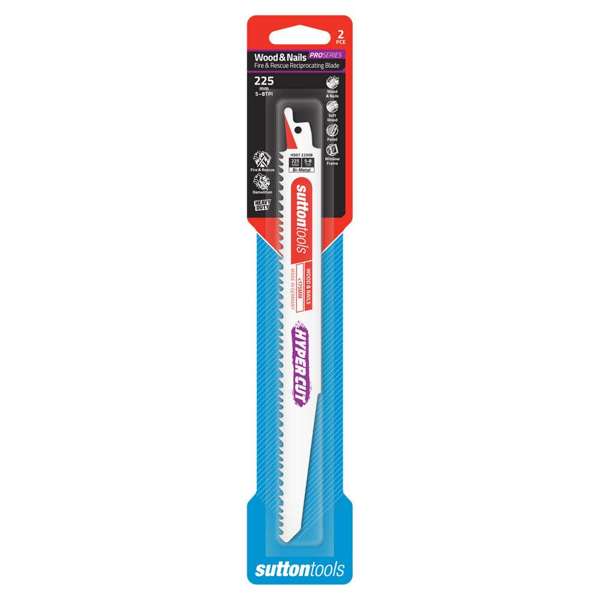 Sutton Tools Demolition Reciprocating Blade Fire & Rescue