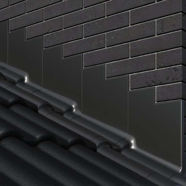 Wakaflex 280mm x 5m Black Lead Free Flashing