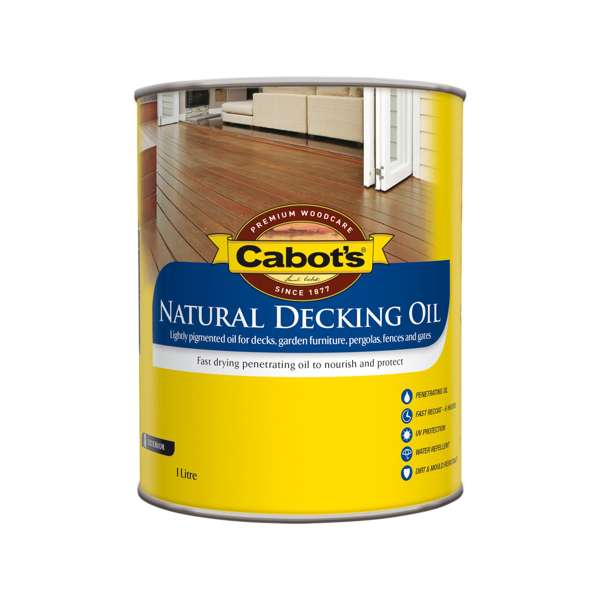 Cabot's 1L Natural Decking Oil