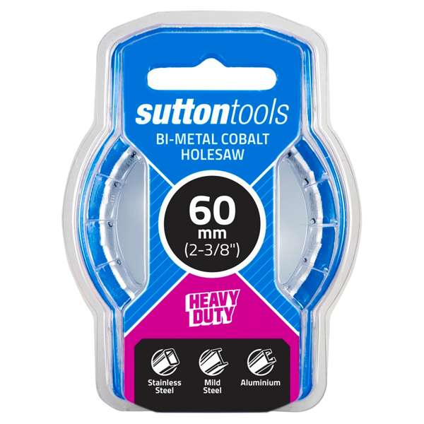 Sutton Tools 60mm White Cobalt Bi-Metal Holesaw