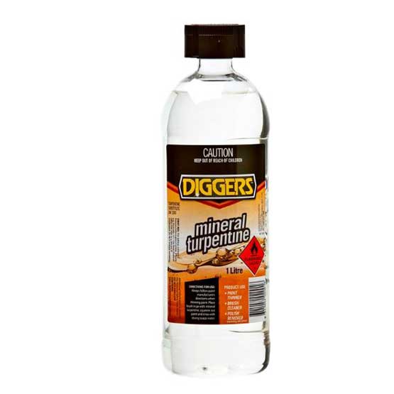 Diggers Pure Gum Turpentine 1L