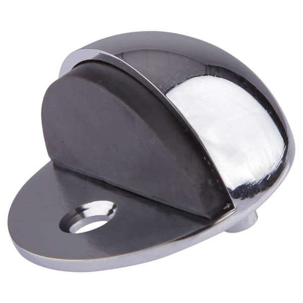 Trio Halfmoon Doorstop Chrome Plated 25mm