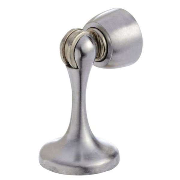 Trio Silva Magnetic Doorstop Satin Chrome 75mm