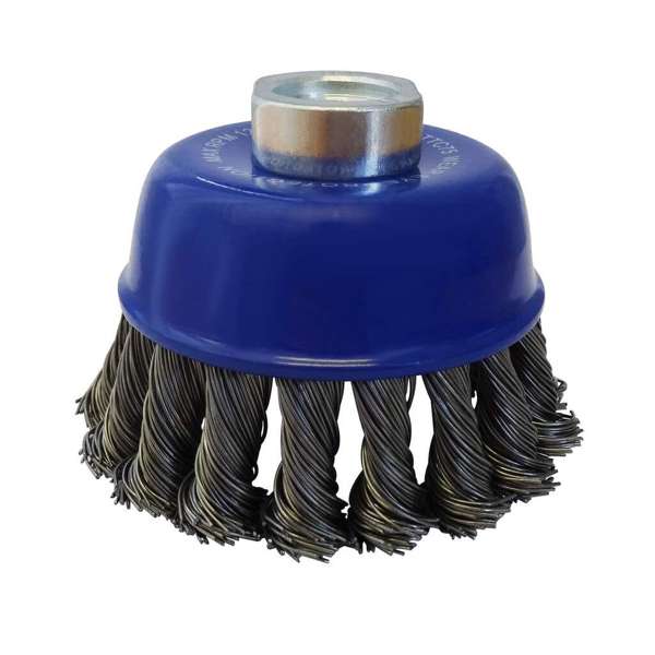 Tomcat Cup Brush Multi-Thread Twistknot 75mm