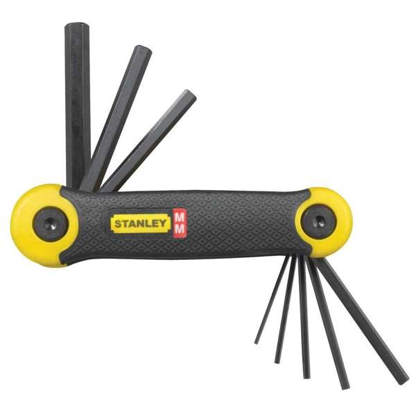 Stanley Metric Hex Allen Key Set - 8 Piece