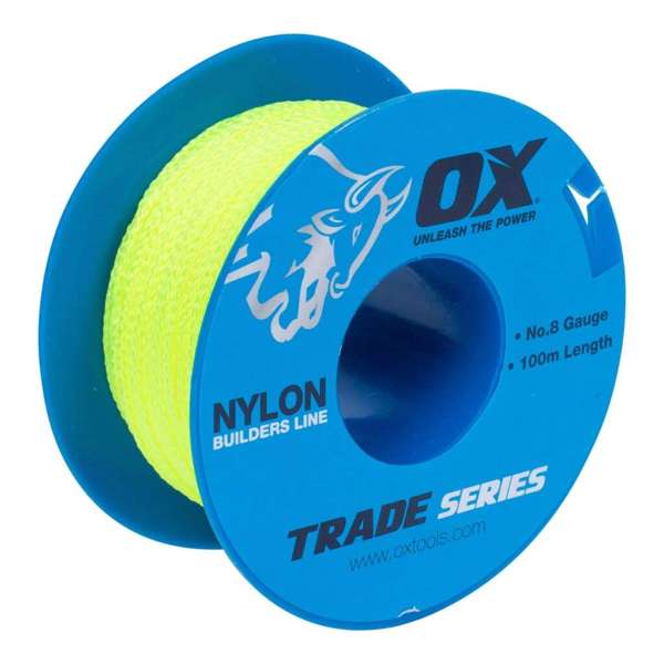 Ox String Line Lime Builders #8 100m