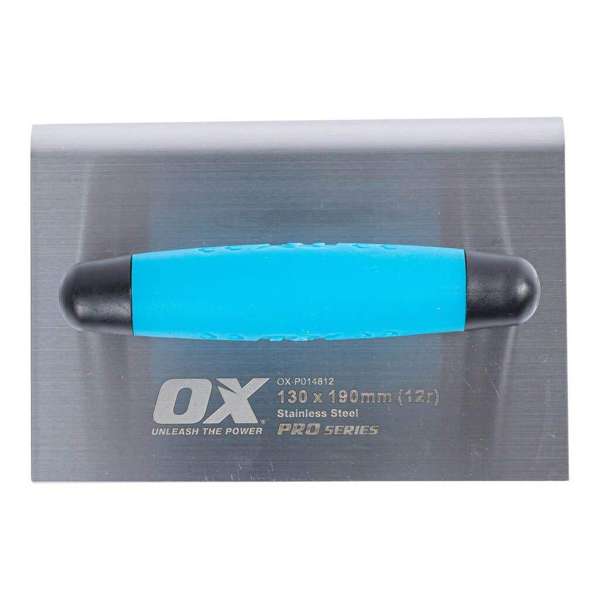 Ox Pro Stainless Steel Wide Edger 12R 130 x 190mm