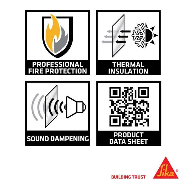 Sika Boom FR Fire Rated Expanding PU Foam 750ml