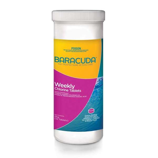 Baracuda Weekly Chlorine Tablets 2kg