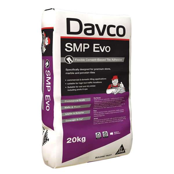 Davco Adhesive Tile SMP Evo 20kg