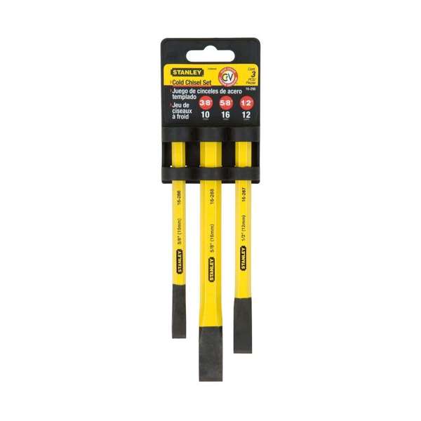 Stanley Cold Chisel Set - 3 Piece