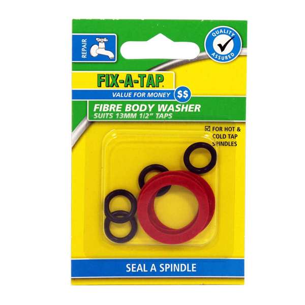 Fix-A-Tap Fibre Body Washers 13mm