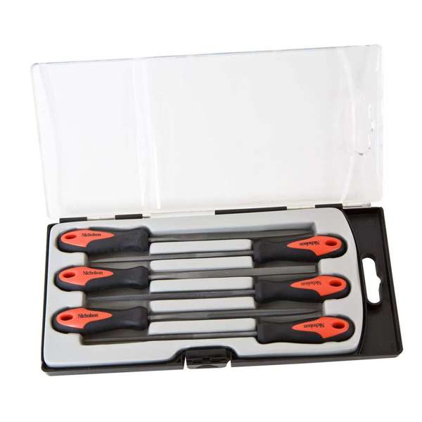 Crescent Nicholson Precision File Set - 6 Piece