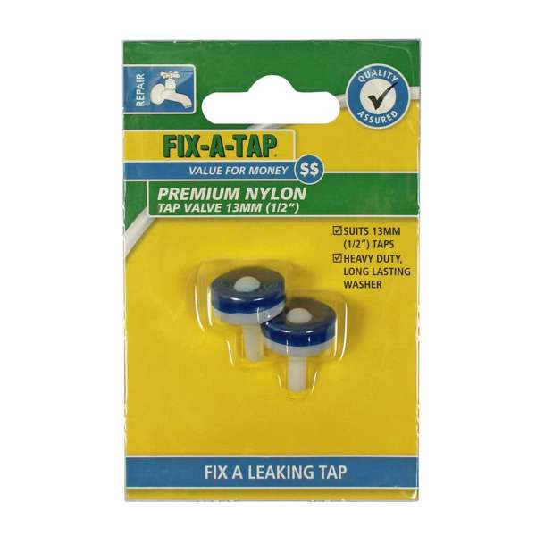 Fix-A-Tap Premium Nylon Tap Valves 13mm