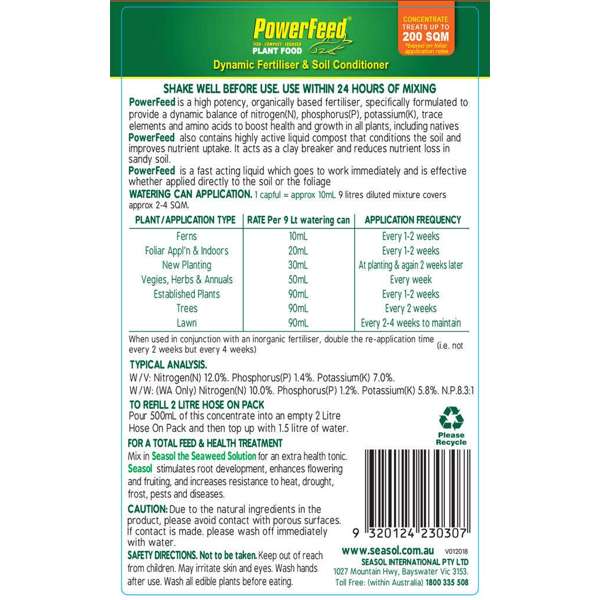 Powerfeed Fertiliser 1L