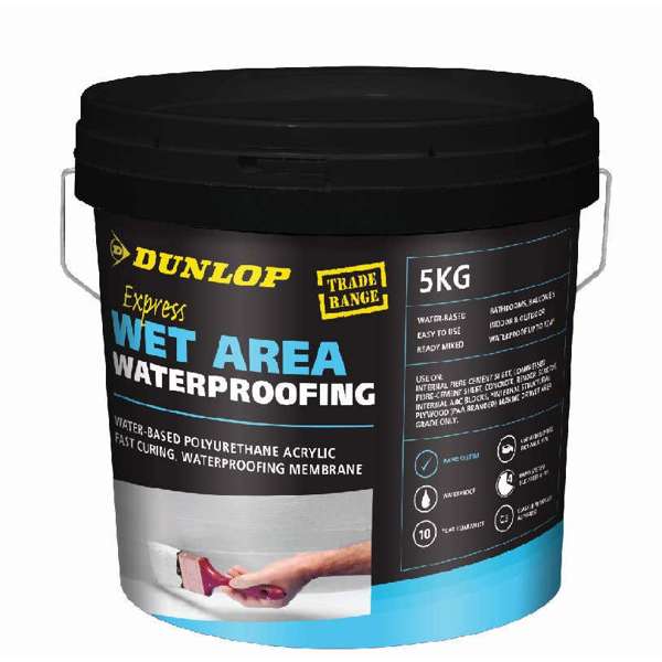 Dunlop Express Wet Area Waterproofing 5Kg