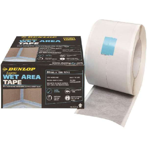 Dunlop Express Wet Area Waterproofing Tape 10m